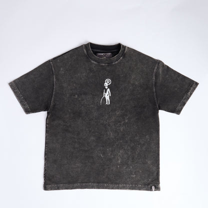 ASOE CHILDISH EUPHORIA GREY WASHED T-SHIRT