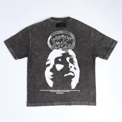 ASOE CHILDISH EUPHORIA GREY WASHED T-SHIRT