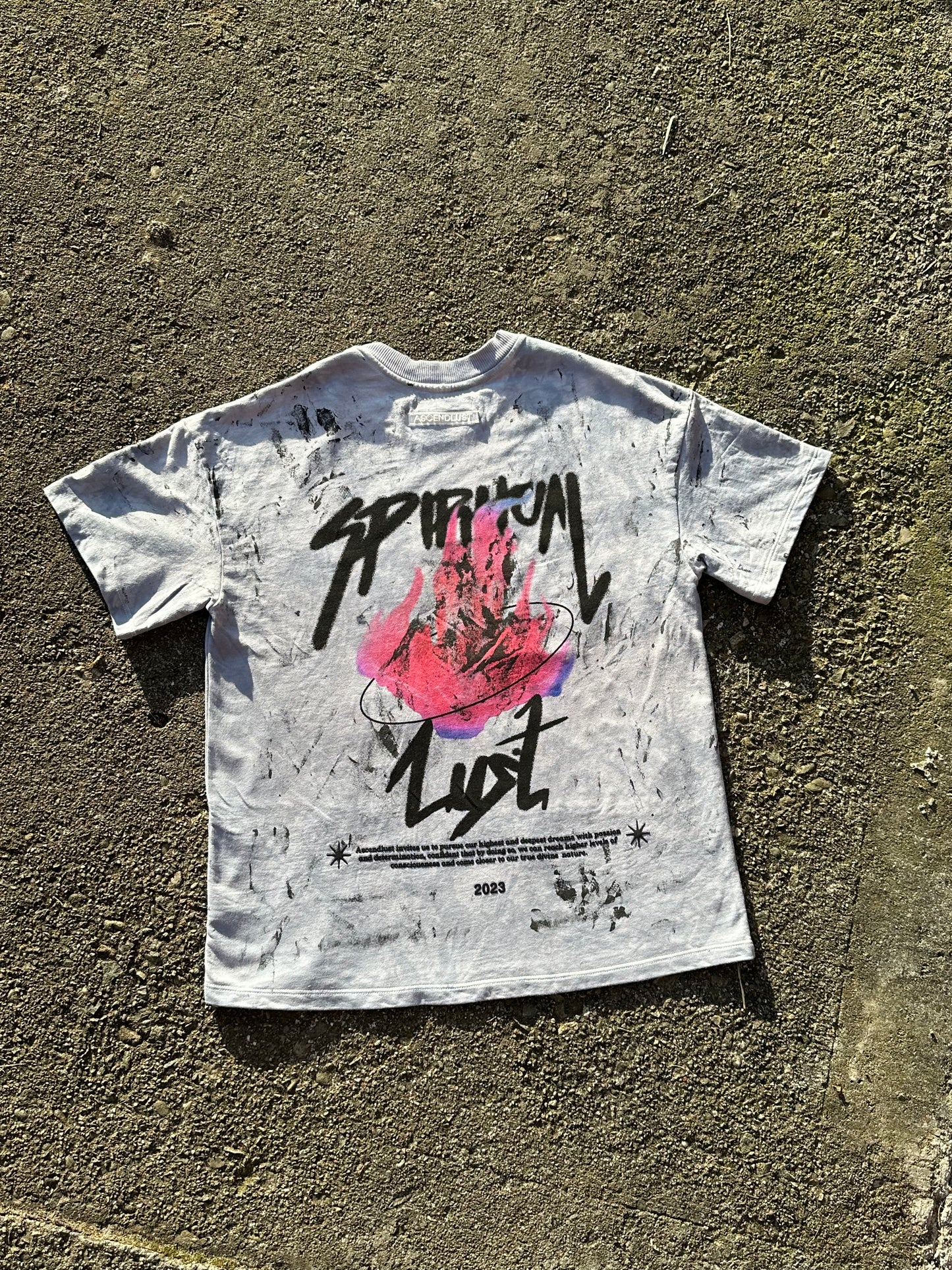 SPIRITUAL LUST X CULTO MAN FALLING T - SHIRT